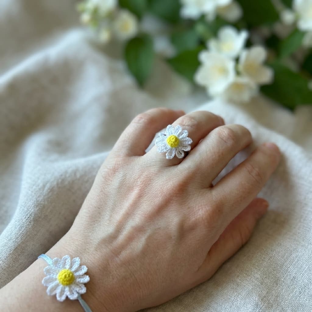 kopretina a přírodní svatba na louce